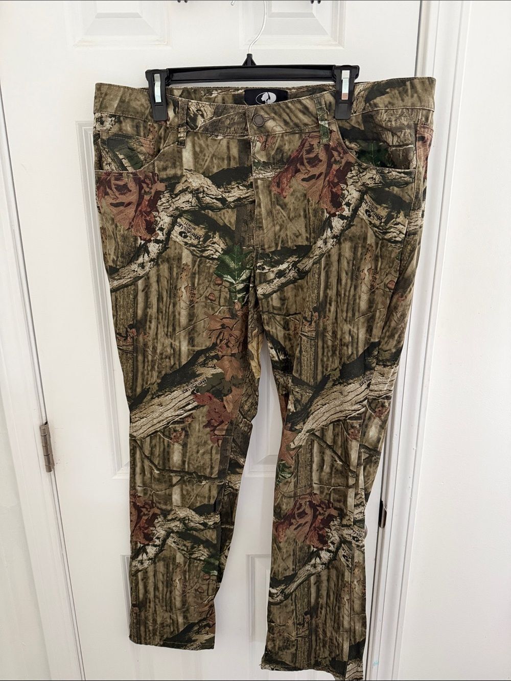 Mossy Oak Women’s Realtree Camouflage Pants - Green, Brown, Black Size 16
